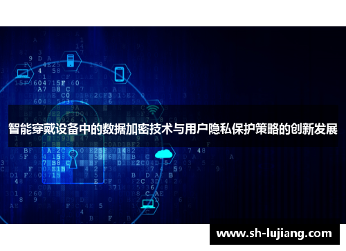 智能穿戴设备中的数据加密技术与用户隐私保护策略的创新发展